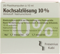 KOCHSALZLÖSUNG 10% Infusionslösungskonzentrat