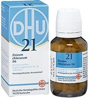 BIOCHEMIE DHU 21 Zincum chloratum D 6 Tabletten