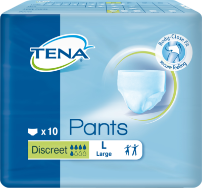 TENA PANTS Discreet L bei Inkontinenz