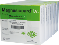 MAGNESIOCARD i.v. Injektionslösung