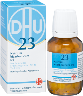 BIOCHEMIE DHU 23 Natrium bicarbonicum D 6 Tabl.