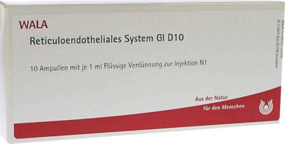 RETICULOENDOTHELIALES System GL D 10 Ampullen