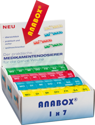 ANABOX 1x7 bunt