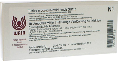TUNICA mucosa intestini tenuis GL D 12 Ampullen