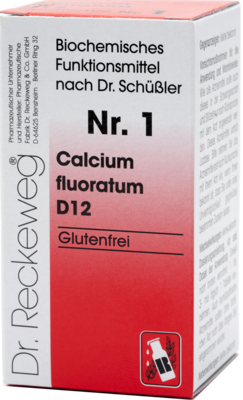 BIOCHEMIE 1 Calcium fluoratum D 12 Tabletten