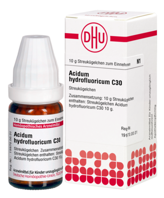 ACIDUM HYDROFLUORICUM C 30 Globuli