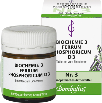 BIOCHEMIE 3 Ferrum phosphoricum D 3 Tabletten