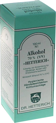 ALKOHOL 70% V/V Hetterich