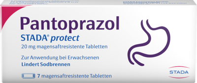 PANTOPRAZOL STADA protect 20 mg magensaftres.Tabl.