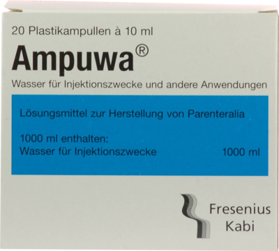 AMPUWA Plastikampullen Injektions-/Infusionslsg.