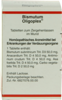 BISMUTUM OLIGOPLEX Tabletten