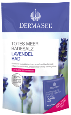 DERMASEL Totes Meer Badesalz+Lavendel SPA