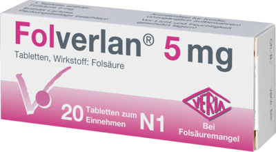 FOLVERLAN 5 mg Tabletten