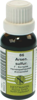 ARSENICUM SULFURICUM F Komplex Nr.86 Dilution