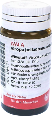 ATROPA belladonna ex Herba D 15 Globuli