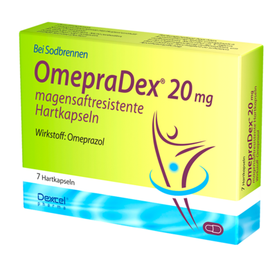 OMEPRADEX 20 mg magensaftresistente Hartkapseln