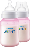 AVENT Flasche 260 ml Doppelpackung pink