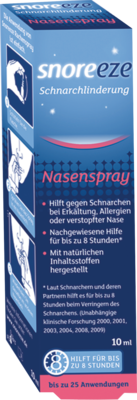 SNOREEZE Schnarchlinderung Nasenspray