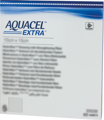 AQUACEL Extra 15x15 cm Verband