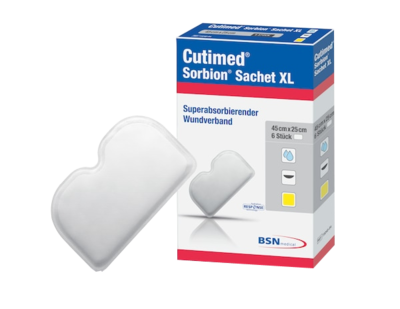 CUTIMED Sorbion Sachet XL Wundauflage 25x45 cm