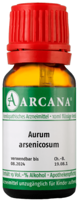 AURUM ARSENICOSUM LM 15 Dilution