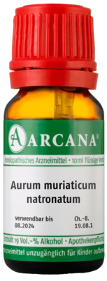 AURUM MURIATICUM NATRONATUM LM 15 Dilution