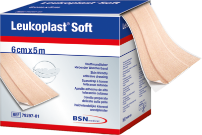 LEUKOPLAST soft Pflaster 6 cmx5 m Rolle