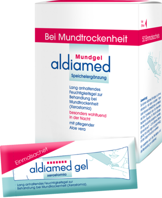 ALDIAMED Mundgel z.Speichelergänzung Einmalsachets