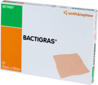 BACTIGRAS antiseptische Paraffingaze 10x10 cm