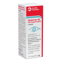 HYALURON AL Gel Augentropfen 3 mg/ml