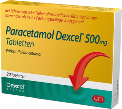 PARACETAMOL Dexcel 500 mg Tabletten